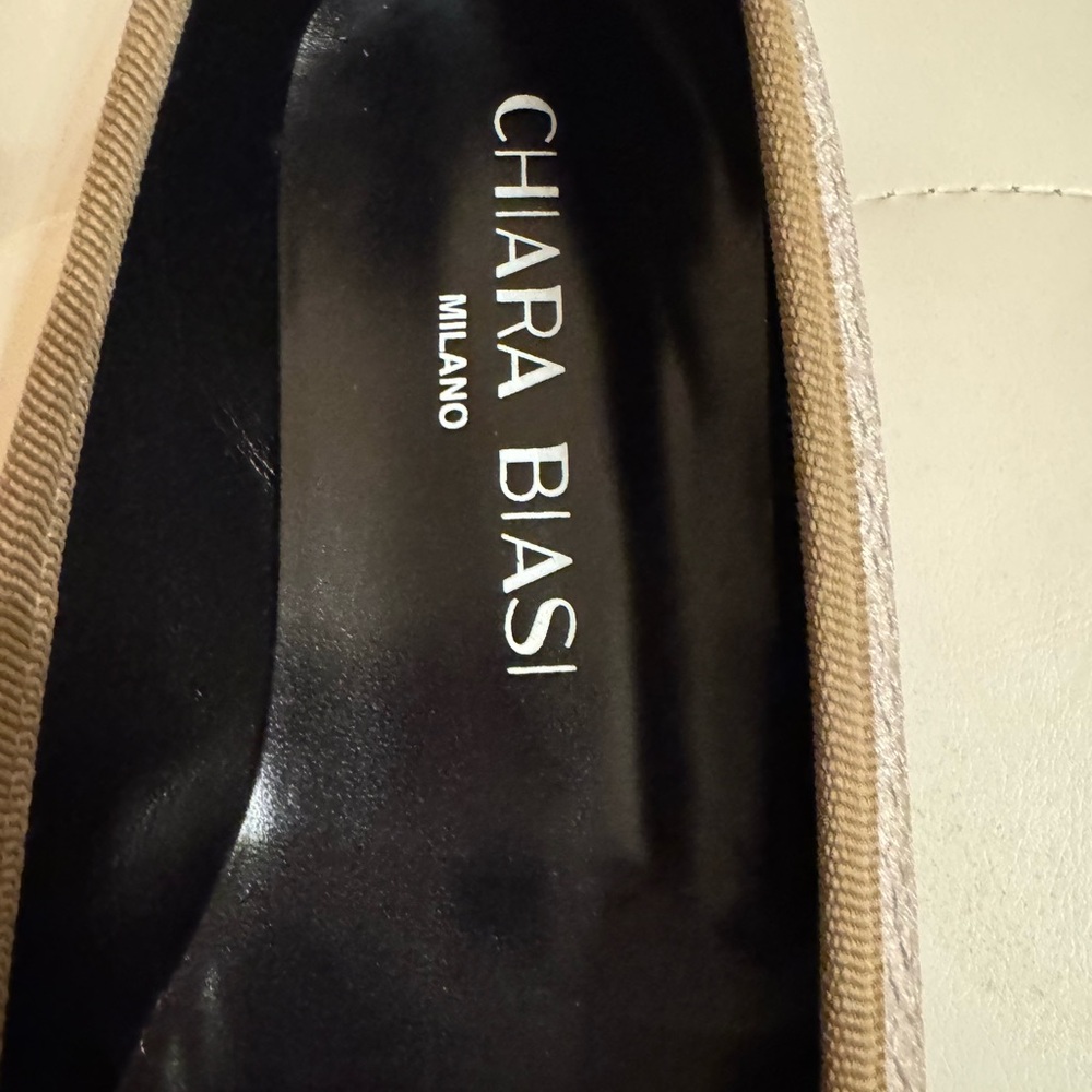 NWT. Chaira Biasi Women's Shoes in a box. Textile. True to size 6.5 or 6W - Picture 6 of 10